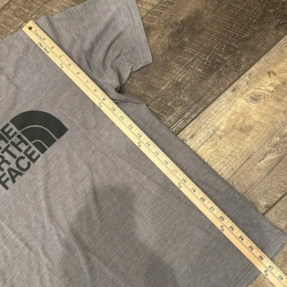 The North Face Men's Short Sleeve Half Dome Tee Gray Heather Size L
